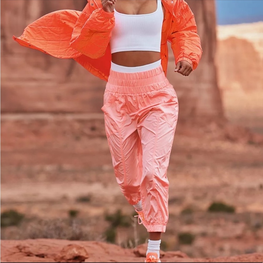 Free People The Way Home Joggers Pink/ Med